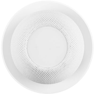 Cleverstation Universal Deckenhalterung für Smart Speaker kompatibel mit HomePod mini geeignet für Dot 4, Dot 5 und Pop Einbau-Deckenmontage mit Unterputz Befestigung - Weiß