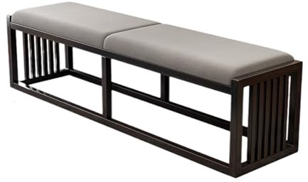 Bettbank Schlafzimmer Neue chinesische Bettbank aus massivem Holz, Schuhwechselhocker, Schlafzimmer-Bettbank, Schuhbank, lange Bank, geeignet for Schlafzimmer, Eingang, Wohnzimmer Bank Sitzbank ( Colo