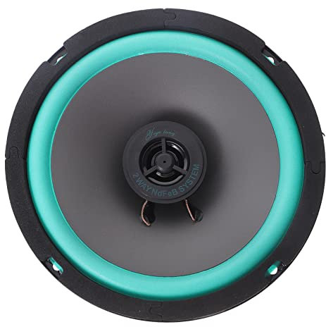 PartyKindom Altoparlante Midrange Ohm Per Auto Cassa Audio Bassi Potenti e Voce Chiara Per Impianti Audio Automobilistici