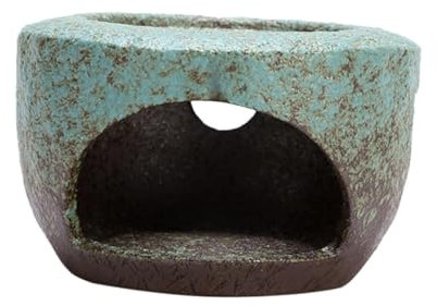 COLLBATH Teapot Insulation Base Ceramic Teapot Warmer Vintage Tea Warmer Heat Preservation Base