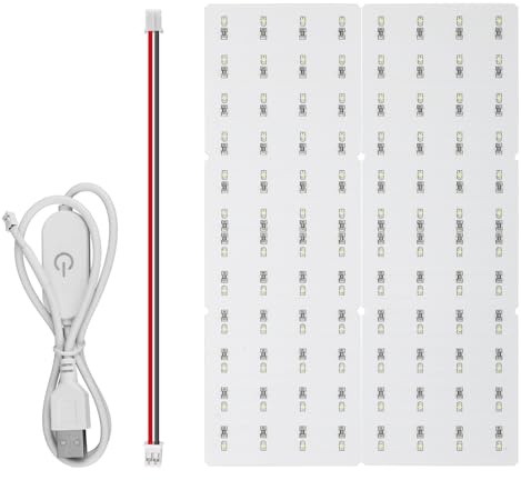 LED Backlight Board for Bambulab | 3D Printer Accessories Replacement with Connection Cable for Lithophane Photo Model DIY Printing Supplies