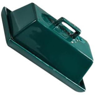 HOLIDYOYO Ceramic Butter Dish Lid and Knife Food Serving Tray for Pastry Storage for Kitchen Breakfast