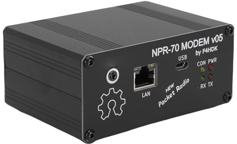 Sxhlseller Modem Cavo NPR70 V05, Ricetrasmettitore Radio Incorporato, Modem Portatile per Radio Amatoriale, Supporta Varie modalità di Modulazione e Larghezza di Banda, da 420 MHz a