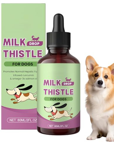 Holdes Suplementos Hepáticos para Perros,Gotas Líquidas de Apoyo Hepático - Suplemento Líquido Nutricional para Cuidado Hepático en Razas Pequeñas Medianas y Grandes | para Razas Pequenas Medianas