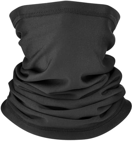 Schlauchschal für Herren und Damen, Fleecemütze, winddicht, Loop-Schal, Halswärmer, Skimaske, elastisch, für Laufen, Skifahren