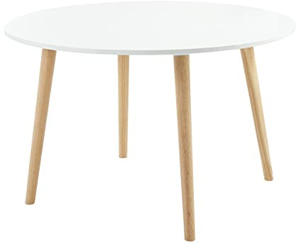 BAÏTA - Esstisch Oratello, lackiert, Weiß, Durchmesser 160 cm, 4 bis 6 Personen