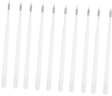 TEHAUX 10stücke Abs Eisen Luftblase Entfernung Werkzeug Auto Film Falten Tool Vinyl Craft Pen Refills Stift-nachfüllungen Air Release Pen Teil