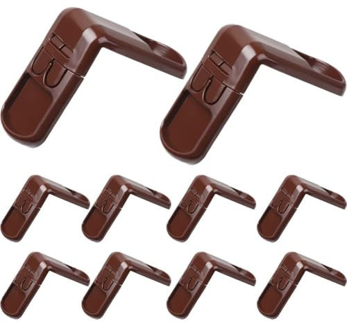 10 Stück Schrank-sicherheitsschlösser, Kunststoff-schrankschlösser, Babytür-sicherheitsschlösser, Schubladenschlösser Für Möbel, Küche