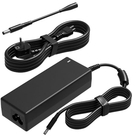 PowerPortnerLink Cargador 65W Compatible con DELL Inspiron-15 14 13 11 16 17 5000 3000 7000 Series 7506 5570 3593 Latitude 3510 3520 3310 3440 XPS 13 12 11 Vostro 15 14 13 5000 3000 Series Laptop