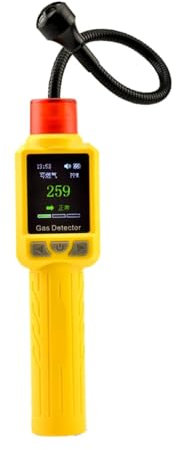 Toplionace Detector Portátil de Fugas de Refrigerante para Aire Acondicionado Automotriz, Detección de Gas Combustible, Freón, Halógeno, Gas Natural