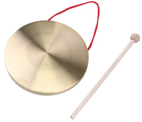 UPKOCH Platillos Mano Gong De Juguete Musical Instrumento Musical Para Incluye Correa De Colgar Fácil De Transportar
