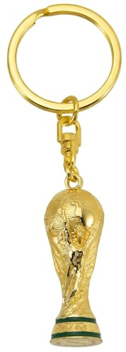 Wagon International FIFA World Cup 2026 Official Gift, Portachiavi Ufficiale FIFA Coppa del Mondo 2026 – Trofeo 3D Rotante 40 mm – Edizione da Collezione –Perfetto per Chiavi, Borse Sportive & Zaini