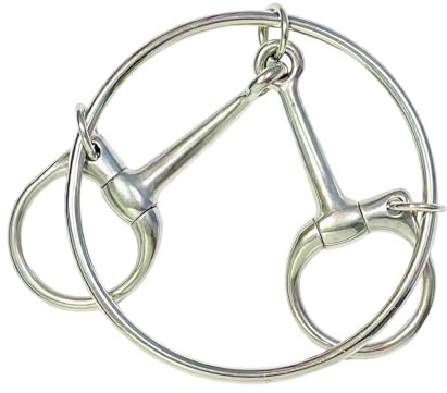 Chatonshen Mors pour Cheval avec Bride à Eau, Contrôle Facile, Outil D'entraînement Robuste,