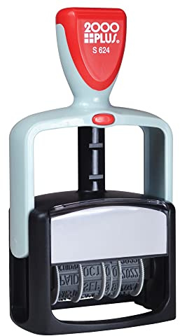 2000Plus® Self-Inking 12-in-1 Standard Duty Date and Message Stamp