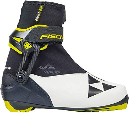 Fischer RCS Skate WS Langlaufschuhe Damen Gr. 39 Gelb/Schwarz - Atmungsaktive Schuhe mit Perfekter Passform & Stabilität, Beste Performance für Profis