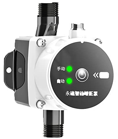 Lqiflvc Water Pressure Booster Pump for Home Ultra Silent DC 24V Sprinklers Shower Kitchen Garden Booster Smart Automatic High Pressure Booster Pump Water Wall-Hung Boiler Domestic,100W/80kpa