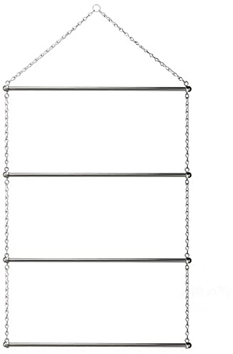 HDYEGY Horse Blanket Rack Heavy Duty Stainless Steel Blanket Holder for Horse Blankets Pads Saddle Blankets,24 * 44 inches