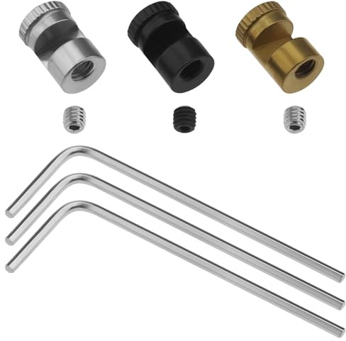 The Lord of the Tools - Juego de 3 pernos de pulgar para piezas de repuesto compatibles con Buck 110 chinches botones universales con llave hexagonal de 2,5 mm a 3 mm