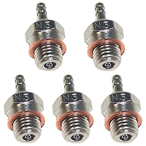 Niniang 5X N3 Bougie de Préchauffage Spark pour 70117 1/10 1/8 RC Truck Nitro Moteur Pièces