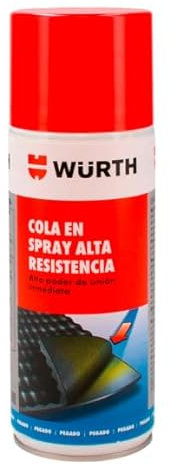 Wurth Colla adesiva spray ad alta resistenza, 400 ml