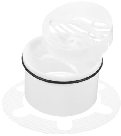 IWOWHERO Filtro Antiobstrucción para Desagüe De Fregadero y Bañera Cubierta para Prevenir Olor y Reflujo Suelo y Ducha