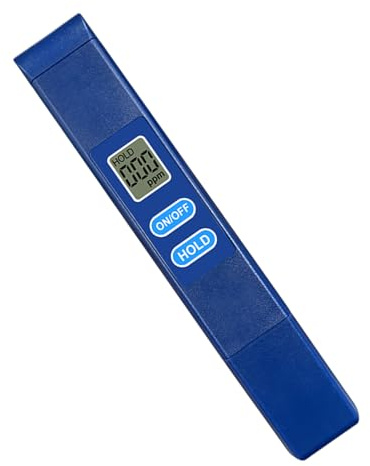 Tester di qualità 'acqua - Tester d'acqua portatile | Meter t d s ad alta precisione | Tester di purezza 'acqua tascabile | Controllo dei solidi disciolti digitali | Dispositivo di test t d s