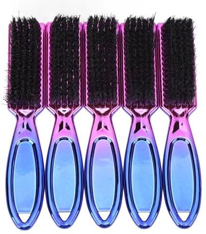 Pour les hommes, pour le nylon, 5pcs raser des pinceaux avec une électroplaste progressive pour la barbe et la coiffure