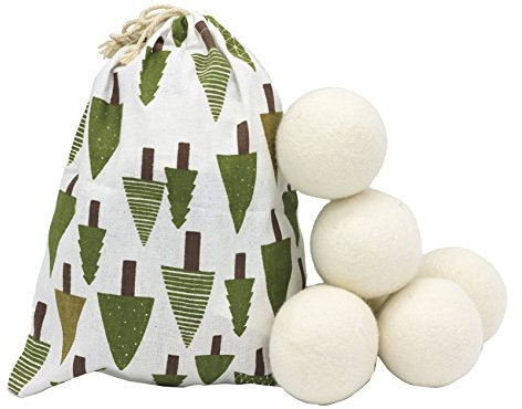 Floravogue FLORAHOME Wool Dryer Balls 6-Pack XL Reusable Narural Non-Toxic Fabric Softener