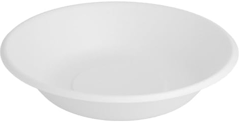 García de Pou 212.77 Bionic Platos Hondos, 460 ml, Diámetro 19 x 4 cm, 1000 unidades, Blanco
