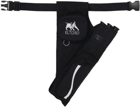 elToro Wave XL - Seitenköcher Pfeil und Bogen - Rechtshand (Schwarz)