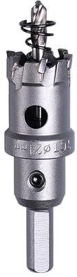 Sega a tazza da 24 mm,punta in metallo duro,sega a tazza LAIWEI per praticare fori in acciaio inox,metallo,ghisa, rame,ecc.