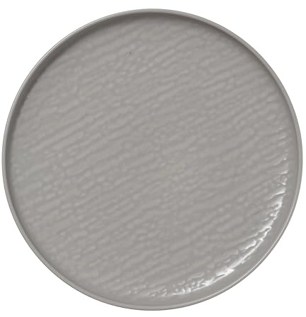 WAS Germany Juego de 6 platos llanos, diámetro de 27 cm, porcelana cloud