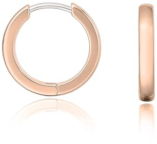 Limerencia Titan Creolen Ohrringe für Damen Herren, G23 Medizinische Hypoallergen Hoop Ohrringe, 8-12 MM Ohrringe für Empfindliche Ohren Mode Damenschmuck