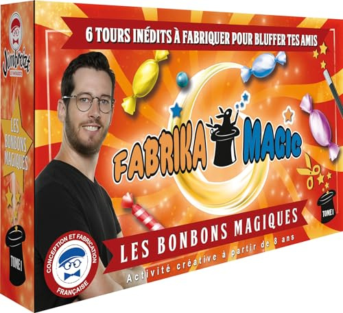 Asmodee Twin Games Fabrika Magic: Die magischen Süßigkeiten – Gesellschaftsspiele – Kreativspiele – Zauberspiele – ab 8 Jahren – französische Version