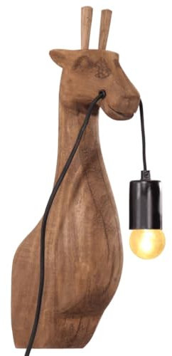 vidaXL Wandleuchte, Wandlampe mit E27-Fassung Tierkopf-Design, Wandspot für Wohnzimmer Esszimmer Büro, Wandstrahler Lampe Leuchte, Industrie-Stil, 25 W E27
