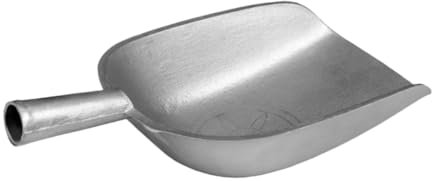 COLLBATH Tragbare Eisschaufel Aus Aluminium Kompakte Lebensmittel Und Mehlschaufel Vielseitig Für Popcorn Süßigkeiten Eiswürfel Leicht Und Einfach Zu Transportieren Für Küche Und