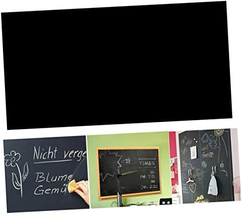 VILLCASE Tafelaufkleber Wandtattoo 45x200cm Große Tafel Abnehmbarer Aufkleber für Zuhause