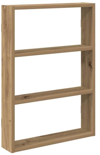 vidaXL Wandregal Artisan-Eiche 43x9x60 cm Holzwerkstoff