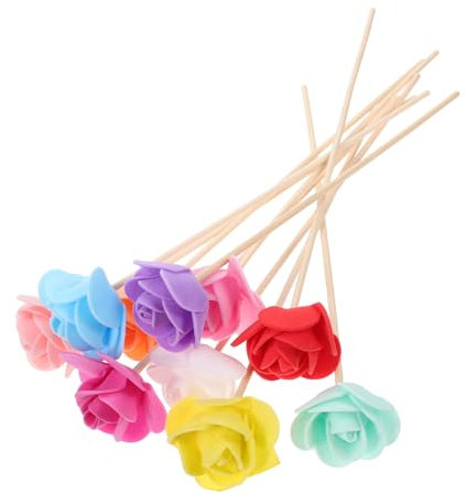 MUSISALY 20piezas Difusor De Aceites Esenciales Flores Unidades Herramientas Difusoras Fresco y Saludable