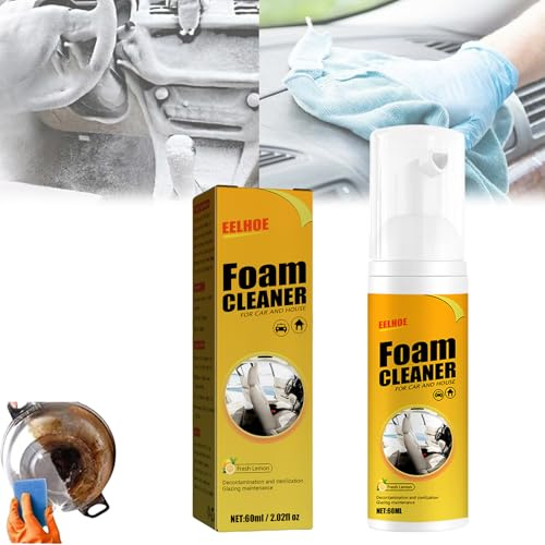 Easy Glow Magic Foam Cleaner, Schaumreiniger für Auto, Magic Foams Multifunktions-Reinigungsmittel, Mehrzweckschaum für Auto, Küche
