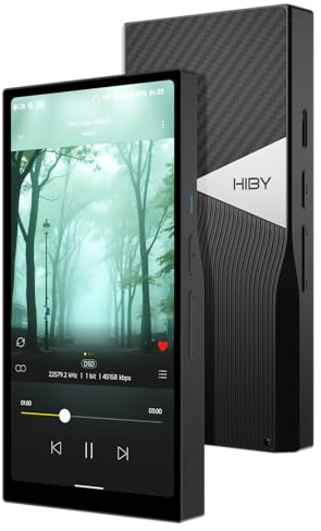 HiBy R6 ProII 2025 - Lettore audio digitale con sistema operativo Android 12, amplificatore di classe A, touchscreen da 5,9, 6 GB di RAM + 128 GB di memoria + memoria espandibile da 2 TB