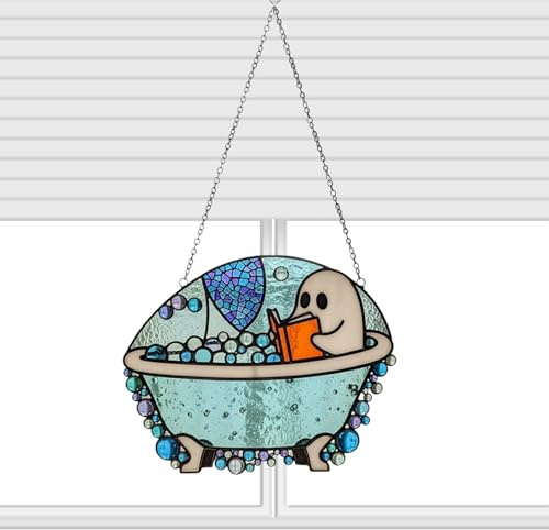 Générique Image De Fenêtre Fantôme pour La Lecture - Reading Spirit Book Acrylglas Zierde | Décoration Polyvalente Le Salon À L'intérieur Et L'extérieur