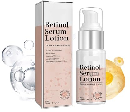 Siero Al Retinolo For Il Viso - Anti-età, Antirughe, Idratante E Rassodante | Attenua Linee Sottili, Occhiaie E Stimola Il Collagene(1PCs)