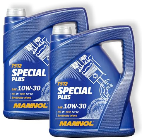 2x 5L Mannol Special Plus 10W-30 Motoröl passend für ACEA A3/B4 VW 505.00 501.01 MB 229.1