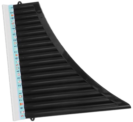 MOTHNUR Panflöte 18 Pfeifen Tonart C – Tragbares Panflöteninstrument für Einfache Beherrschung Bequemes Spielen für Musikunterricht Anfänger und Musikalische Kreativität