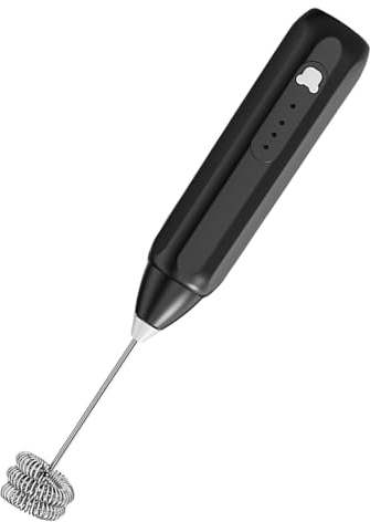 Dtaigou Mousseur à lait à café, mousseur à café réglable à 3 vitesses | Mousseur à lait portable rechargeable pour cappuccino, latte, boissons, chocolat et œufs