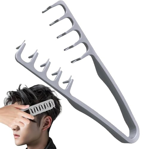 ZVD Peine Voluminizador, Con Dientes Anchos Que Crean Peinados Voluminosos. Una Herramienta De Peinado Que Maximiza El Volumen De La Raíz Y Es Ideal Para Dar Forma Al Flequillo Con Raya (G)