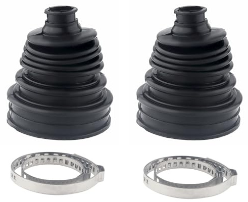 TIOMIOSEA Universal CV Manschette aus Silikon, elastische Achsmanschette zuschneidbar, Faltenbalg für Antriebswelle Gleichlaufgelenk, Staubschutz Manschette für Auto