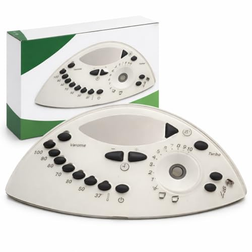 Mascherina Bimby TM31 - Tastiera 100% COMPATIBILE, Ricambio Pannello Comandi con Tasti in Gomma, COLORE: Bianco, Ripristina Il Tuo Robot da Cucina TM31