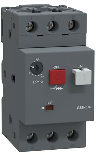 Interruttore automatico termico e magnetico GZ1N07N 1,6-2,5A